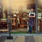 Junjiao 8 5x11 Heavy Duty Pedestal Sign Stand  Black - Indoor outdoor Display