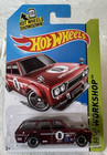 Hot Wheels  71 Datsun Bluebird 510 Wagon Super Treasure Hunt - 2014 - Protecto