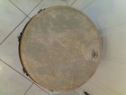 Remo Mondo Key-tuned Djembe - 14  X 25  - Kente Cloth Finish With Rope Strap