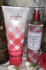 Bath   Body Works Gingham Love Gift Set Fine Fragrance Mist Spray  Body Cream