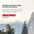 Yakima 3-bike Premium Trunk Mount Carrier  Bike Rack W  Locks   Bottle Opener---