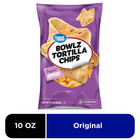 Great Value Original Dippers Bowlz Tortilla Chips 10 Oz 3 Pack Gluten Free New