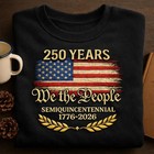 Retro Usa Embroidered 250 Sweatshirt  Independence Day T-shirt