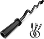 Olympic Ez Curl Barbell Bar  47  Curl Bar For Weight Lifting  Home Gym Weight   