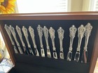 Grande Baroque By Wallace Sterling Silver Flatware Set For 12   6 Serving Pieces