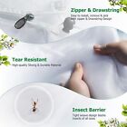 Tmfsode 2 Pack Fruit Tree Netting Cover With Zipper And Drawstring 10ft X 10f   