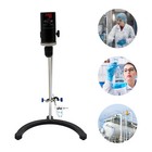 120w Electric Overhead Stirrer Max 40l Digital Lab Mixer Time   Speed Adjustable