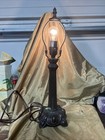 Vintage Lamp Base Table Light  20    Ish Resin For Tiffany Style Shade