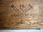 Rare Vintage Gurney Quality Nails Primitive Wood Box soda Crate