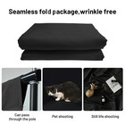 Black Backdrop Background 10 X 7 Ft Large Photography Backdrop Photo Photosho   