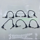 Guitar Effect Pedal Board Jumper Cable Cords Cmi 6 Packs 6 Inch Right Angle 1 4