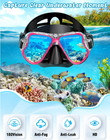 Snorkeling Gear For Adults  Panoramic Mask Anti-fog   Dry Snorkel