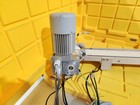 Flat Belt Conveyor 2 75  W X 30  L 220vac Right Angle Gear Box Drive Minimotor
