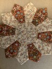 Handmade Quilted 10    Autumn Harvest Rustic Farmhouse Table Topper new