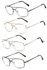 1 Or 2 Pairs Metal Frame Inner Bifocal Reader Reading Glasses Spring Hinges