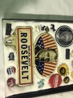 Political Pins Lot Roosevelt License Plate Top
