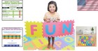 Thickest Safety Flooring Mat For Kids - Alphabet   Numbers