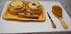 Vintage Celluloid Vanity Dresser Set Art Deco 7 Piece Set