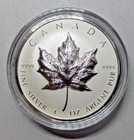 2022  1 Oz    20 Canadian Ultra-high Relief  Silver Maple Leaf Coin Gem Proof
