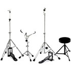 Ludwig Lc190 Accent Fuse 5-piece Complete Drum Set  Black Sparkle