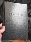 Paperchase Solid Black Address Book Hardcover