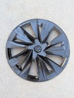 Matte Black Turbine 19  Style Hubcap For Tesla Model 3 y  Single Wheel Cover