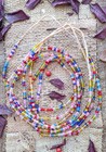 African Glass Beads -4 Strands