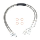 2pcs Front Steel Extended Brake Lines 89370 For Silverado Sierra 1500 2007-2019