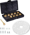 Powertec 71778 Router Template Guide Set With 6-1 2  Router Plate