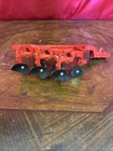 Vintage 1980s Ertl International Red Farm 3 Bottom Plow With Hitch Scale 1 16 66