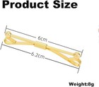 3 Pieces Mens Tie Clips Shirt Collar Bar Collar Pins Necktie Bar Business Tie   