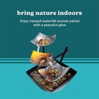 Homedics Tabletop Water Fountain Zen Relaxation Sound Machine With Natural Rocks
