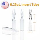 1000pcs Fits 9-425 Autosampler Vials Vial Insert 250   l Deact Glass Polymer Feet