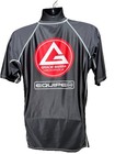 Gracie Barra Equipe Rash Guard Short Sleeve Shirt Jiu Jitsu Mma Black T Shirt