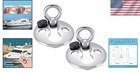 Boat Fender Clips Stainless Steel Lock Holders Compatible With Fender 0 38 In   