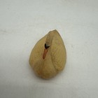 Viscoloid Toy Swan Orange Beak Figure 2 5  Celluloid Antique Vintage Farm