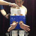 Double Wrist Chopper Magic Tricks Arm Cutter Classic Stage Illusions Gimmicks
