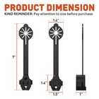 Mictuning 120v Prong Protector Outdoor Plug Cover 3 Prong Extension Shield Cap