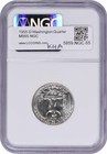 1955-d Washington Silver Quarter Ms65 Ngc