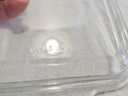 Vtg Fridgie Pyrex Glass Loaf Pan Lid  0379 Rare  Hard To Find   Lid Only Nice