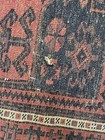 Vintage Persian Baluchi Distressed Primitive Hand Knotted Rug 2 11  X 4 11 
