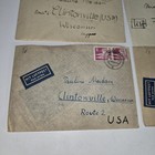 Old Handwritten Letters Between Boy And Friend 1940-50s Germany   Wisconsin Usa