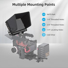 Cage For Blackmagic Design Video Assist 7  12g Monitor With Sunhood  Hdmi Cable 