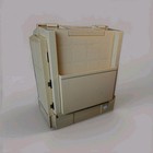 1983 World Wide Media Sewing Craft Foldout Carry Case Organizer Thread Beige