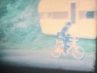 Vintage Super 8mm Home Movie Film - 1978 Bicycle   Motorcycle Riding