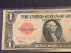 1923  1 Red Seal Legal Tender Speelman White See Pics