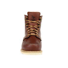 Georgia Wedge Moc Toe Gb00358 Mens Brown Wide Leather Work   Safety Boots