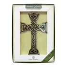 Royal Tara Celtic Love Cross Irish Bronze Plated Plaque Hanging Decoration