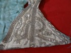 Antique Islamic Ottoman Turkish Silk Vest Silver Embroidered
