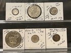 Six Better Old Worldwide Silver Coins-asw  0 5304  Oz -retail  775  1838-1971